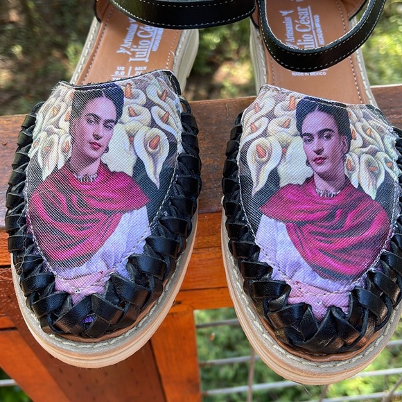 Artesian Julio Cesar Frida Kalo Women’s Huarache Sandals size 9 - Picture 5 of 16